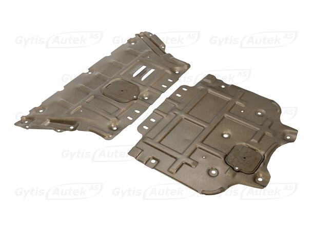 Bunnplater. Aluminium Audi A4 2016-2022 