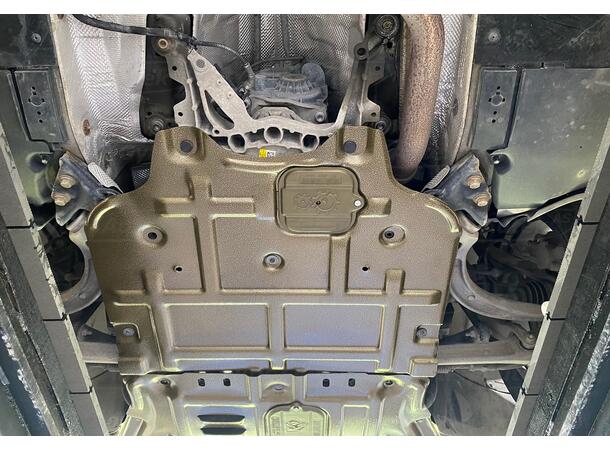 Bunnplater. Aluminium Audi A4 2016-2022 
