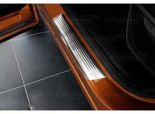 Dørterskelbeskyttere. Stål Renault Captur 2020-2023 