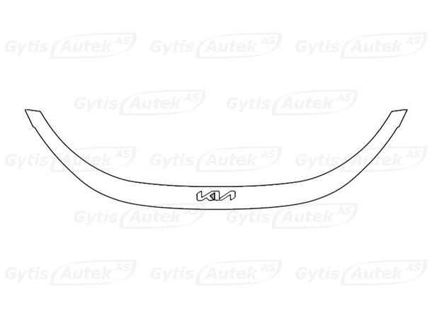 Frontbeskytter. PPF-Folie | Kia Niro EV 2022-> | gytisautek.no