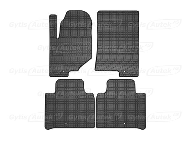 Gulvmatter. Gummi SsangYong Rexton Y400 2018-2023 
