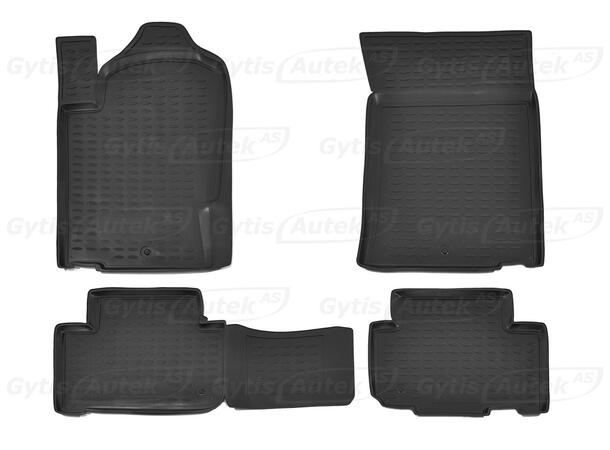 Gulvmatter | SsangYong Rexton 2006-2014 | gytisautek.no