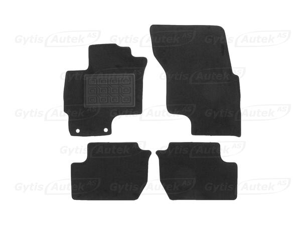 Gulvmatter i stoff | Mitsubishi Outlander 2014-2019 | gytisautek.no