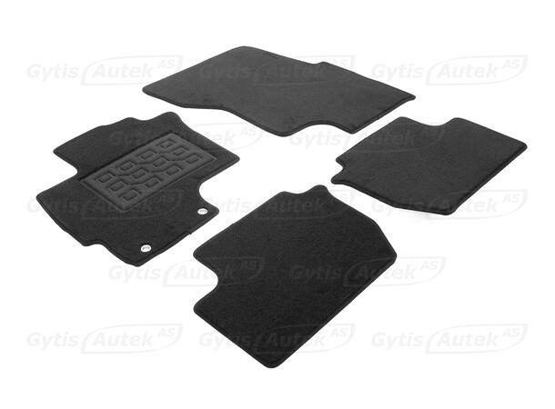 Gulvmatter i stoff | Mitsubishi Outlander 2014-2019 | gytisautek.no