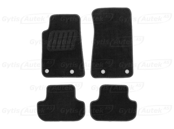 Gulvmatter i stoff til Chevrolet Camaro 2010-2015 | gytisautek.no
