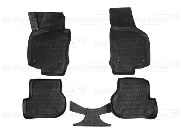 Gummimatter | VW Golf VI 2009-2012 | gytisautek.no