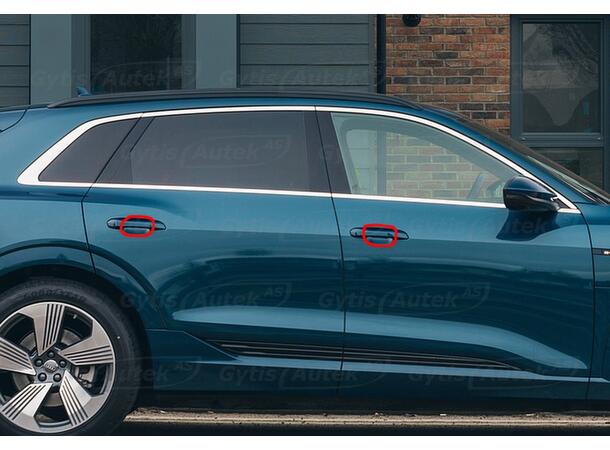 PPF-folie | Dørhåndtak | Audi Q8 e-tron 2023-> | gytisautek.no