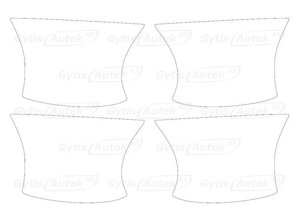 PPF-folie | Dørhåndtak | Audi Q8 e-tron 2023-> | gytisautek.no