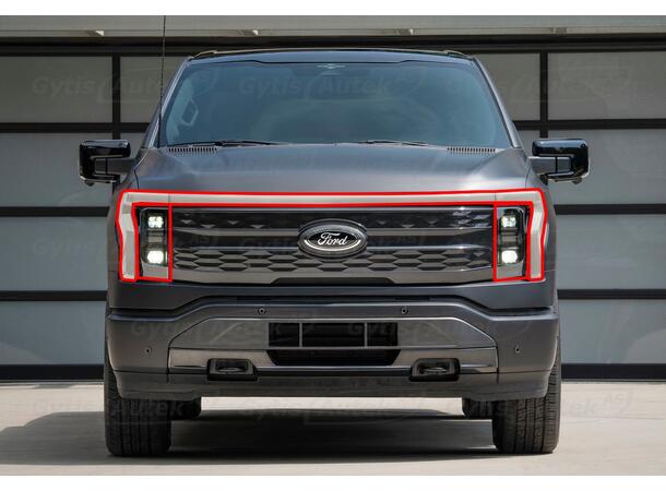PPF-folie | Lykt | Ford F-150 Lightning 2023-> | gytisautek.no