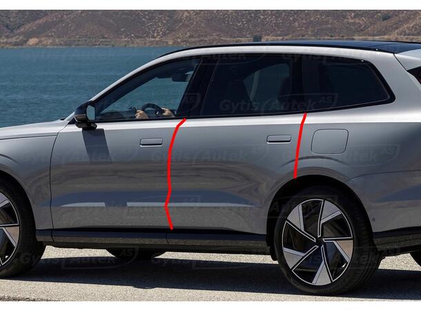 PPF-folie til dørkant | Volvo EX90 2024-> | gytisautek.no