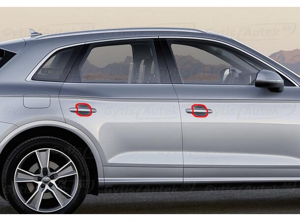 PPF folie | Audi Q5 2017-2020 | Dørhåndtak | gytisautek.no