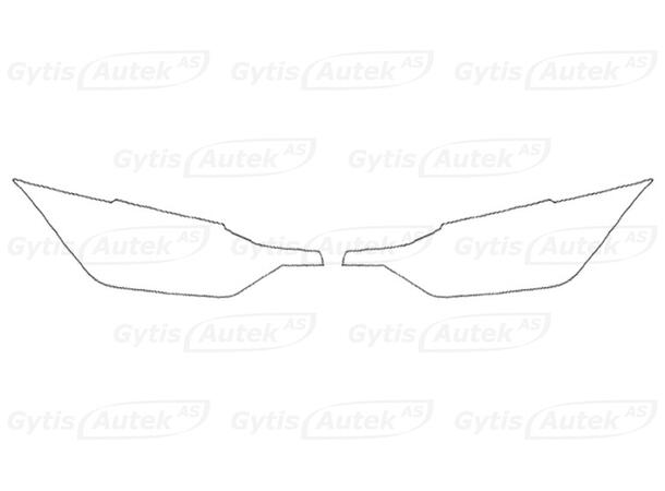 PPF folie | Polestar 2 2020-> | Lykter | gytisautek.no