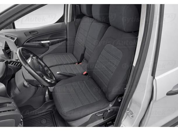 Setetrekk. 1 + 2 seter. Stoff Ford Transit Connect 2019-2023 