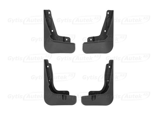 Skvettlapper. Foran og bak. Plast Subaru Solterra 2022-> 