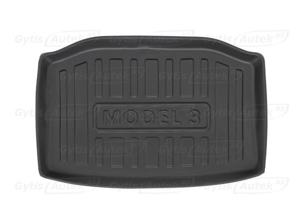 Bagasjeromsmatte | Tesla Model 3 2018-2023 | gytisautek.no