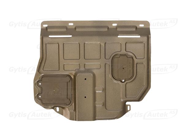 Bunnplate. Aluminium Toyota Yaris 2005-2011 