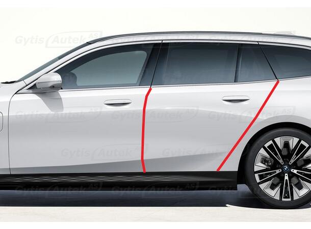 Dørkantbeskyttere | PPF-folie| BMW 5 ser. G60 2024->| gytisautek.no