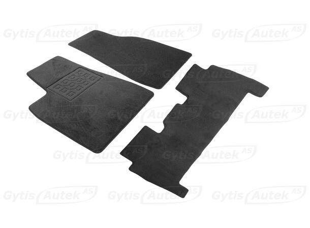 Gulvmatter i stoff|Tesla Model X 2016-2021 | gytisautek.no