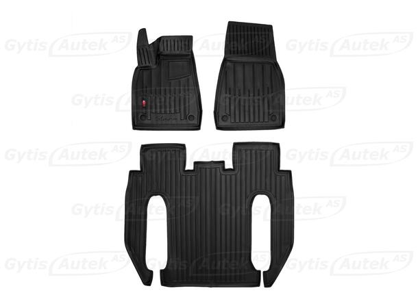 Gummimatter til Tesla Model X 2016-2021 | gytisautek.no