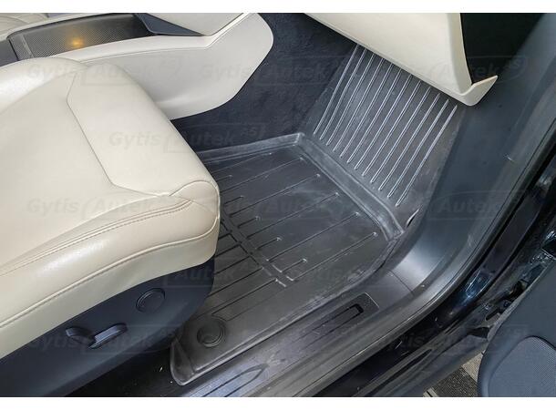 Gummimatter til Tesla Model X 2016-2021 | gytisautek.no