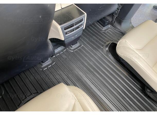 Gummimatter til Tesla Model X 2016-2021 | gytisautek.no