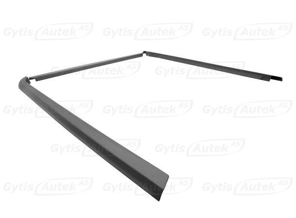 Kantbeskyttere. Plast Ford Ranger 2016-2022 Double Cab 