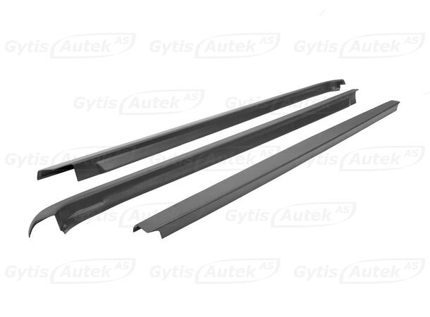Kantbeskyttere. Plast Ford Ranger 2016-2022 Double Cab 