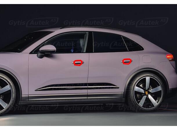 PPF-folie til dørhåndtak | Porsche Macan EV 2024-> | gytisautek.no