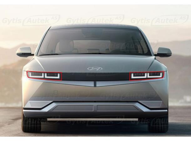 PPF folie | Hyundai IONIQ 5 2021-> | Lykter | gytisautek.no