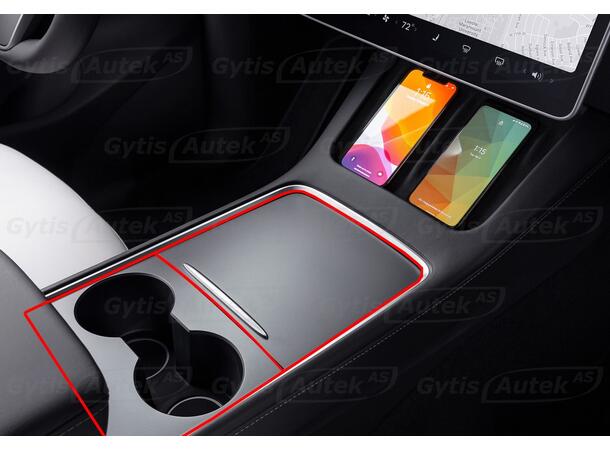 PPF folie | Tesla Model Y 2021-> | Midtkonsoll | gytisautek.no