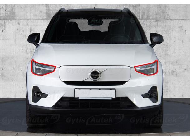 PPF folie | Volvo XC40 2023-> Recharge | Lykter | gytisautek.no
