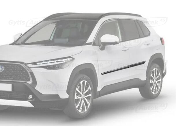 Sidelister | Toyota Corolla Cross 2023-> | gytisautek.no