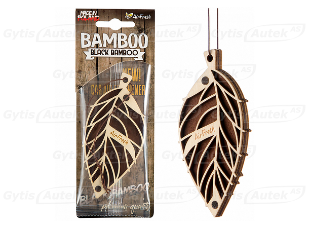 AirFresh Bamboo Black Bamboo