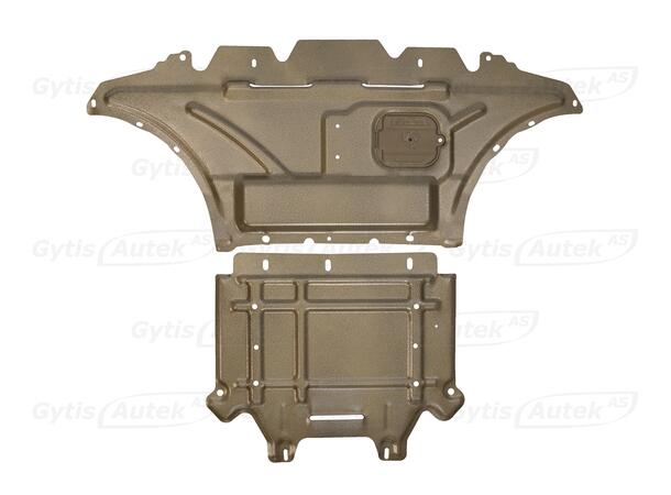 Bunnplater. Aluminium Audi A4 2008-2015 