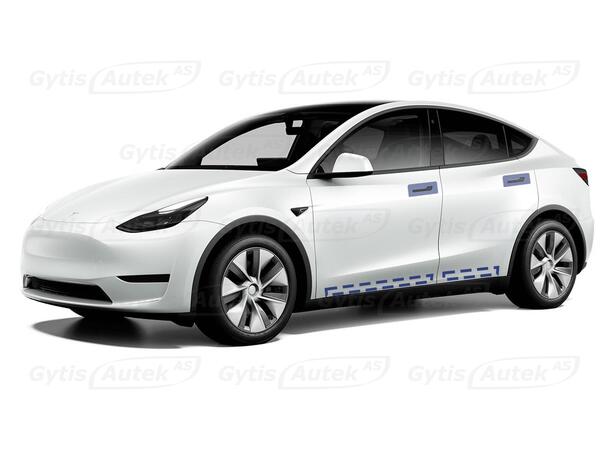 Foliepakke Start. PPF Tesla Model Y 2021-2025 