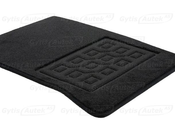 Gulvmatter i stoff | Jeep Wrangler Unlimited 2007-2013 |gytisautek.no