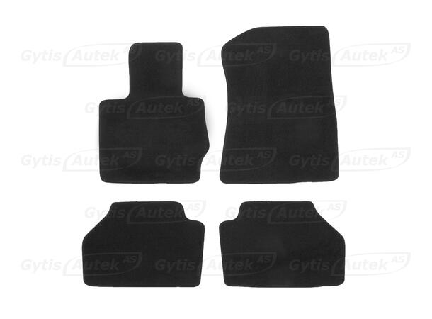 Gulvmatter i stoff til BMW X4 F26 2014-2018 | gytisautek.no