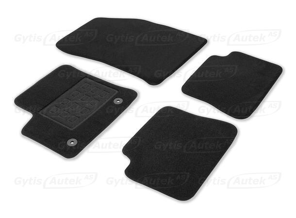 Gulvmatter i stoff til Peugeot e-208 2020-> | gytisautek.no