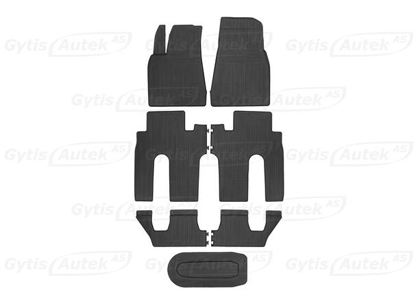 Gummimatter | Tesla Model X 2016-2021 | gytisautek.no