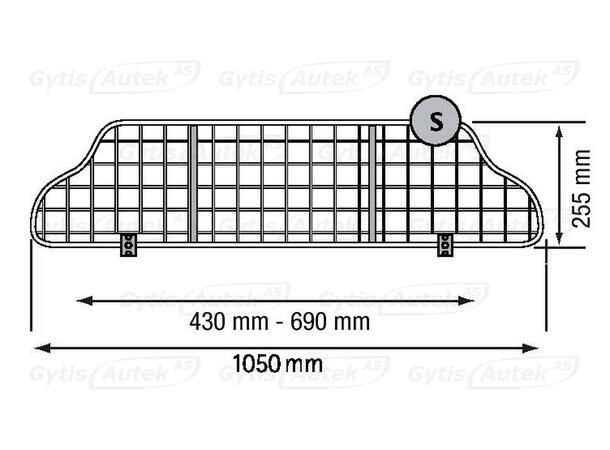 Hunde/Lastegitter| BMW 5 ser. E61 2003-2010 | gytisautek.no