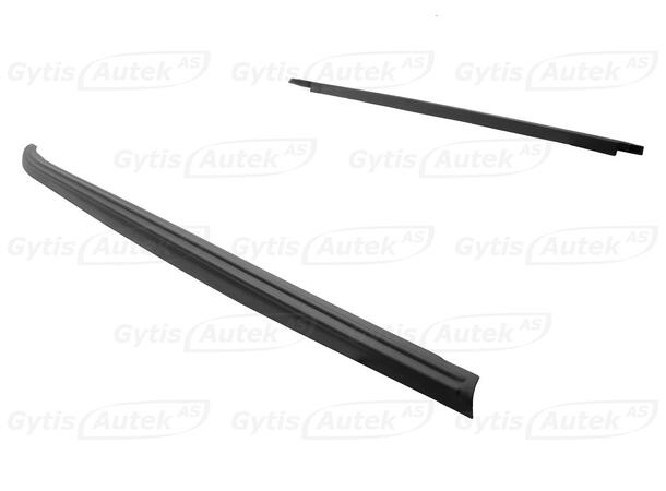 Kantbeskyttere. Plast Nissan Navara 2016-2022 