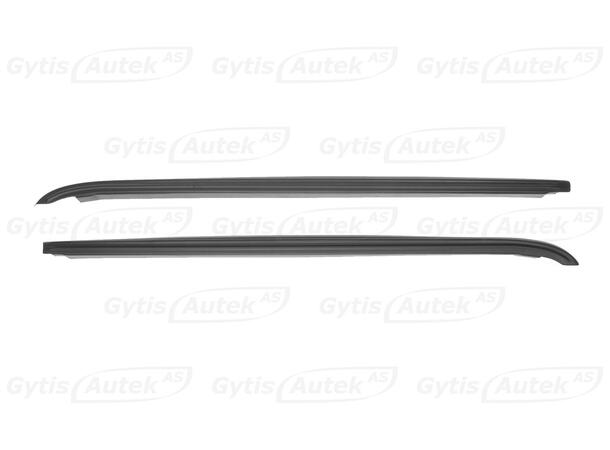 Kantbeskyttere. Plast Nissan Navara 2016-2022 