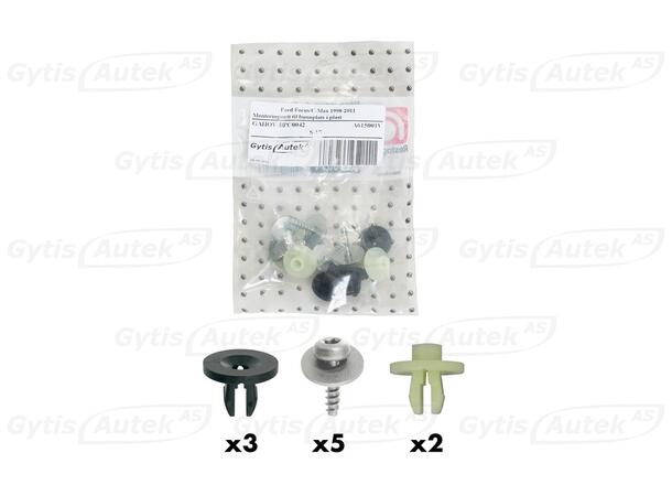 Monteringssett til bunnplate i plast Ford C-Max 2003-2010 