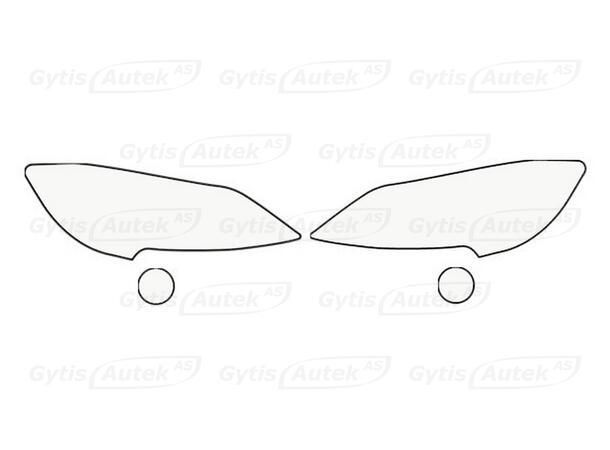 PPF-folie | Lykt | Citroen Jumper 2015-> | gytisautek.no