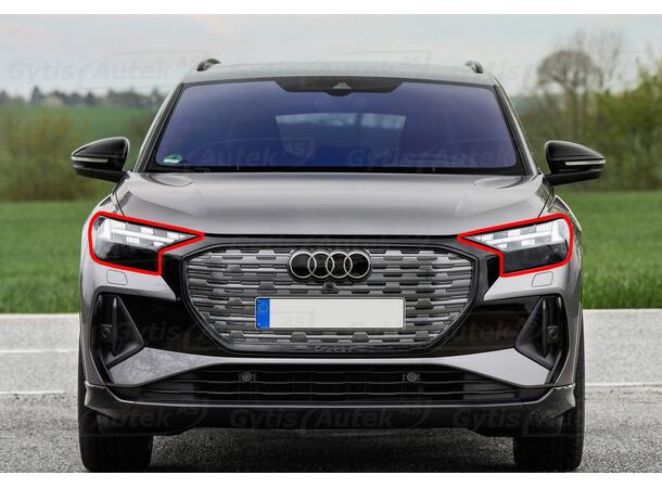 PPF folie | Audi Q4 e-tron 2021-> | Lykter | gytisautek.no