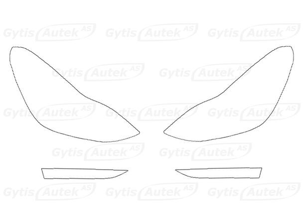 PPF folie | Tesla Model Y 2021-> | Lykter gytisautek.no