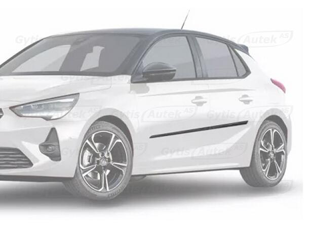 Sidelister til Opel Corsa F/-e 2020-> | gytisautek.no