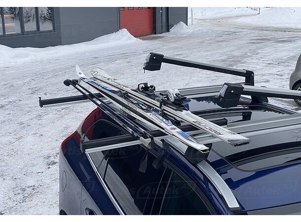 Skiholder til 6 par ski i Aluminium | gytisautek.no