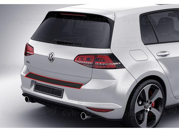 Bakfangerbeskytter. Folie |VW Golf VII 2012-2020|gytisautek.no