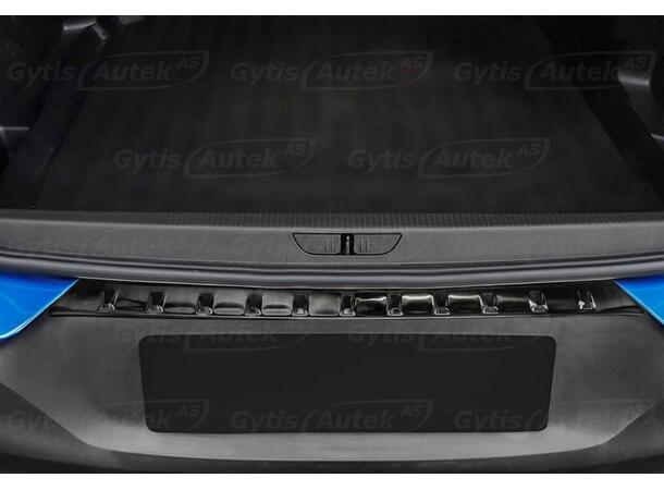 Bakfangerbeskytter. Mørk. Stål Opel Grandland X 2018-2021 